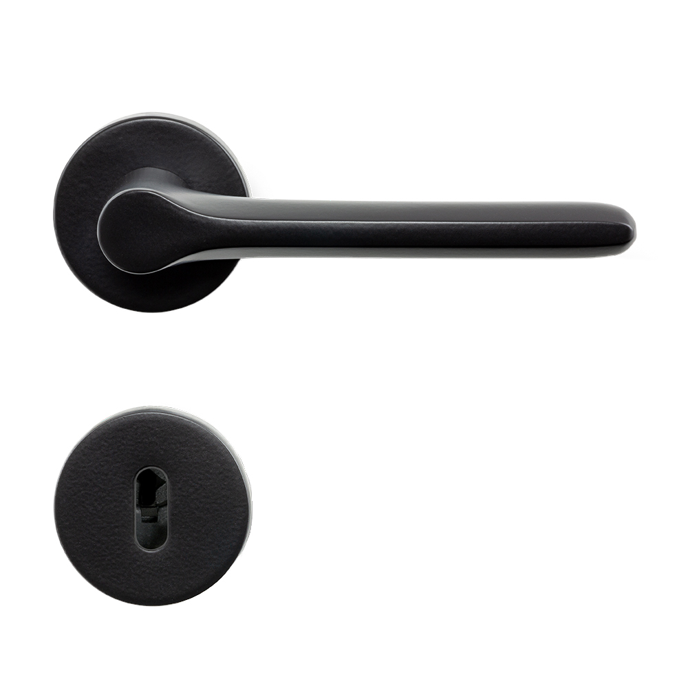 Black internal door best sale knobs