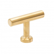 Cabinet Knob T Viva - Brushed Brass