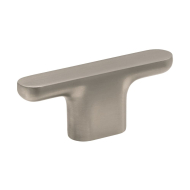 Cabinet Knob T Vibe Plain - Stainless Steel Look