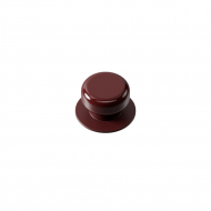 Cabinet Knob Colette - 50mm - Glossy Maroon Red