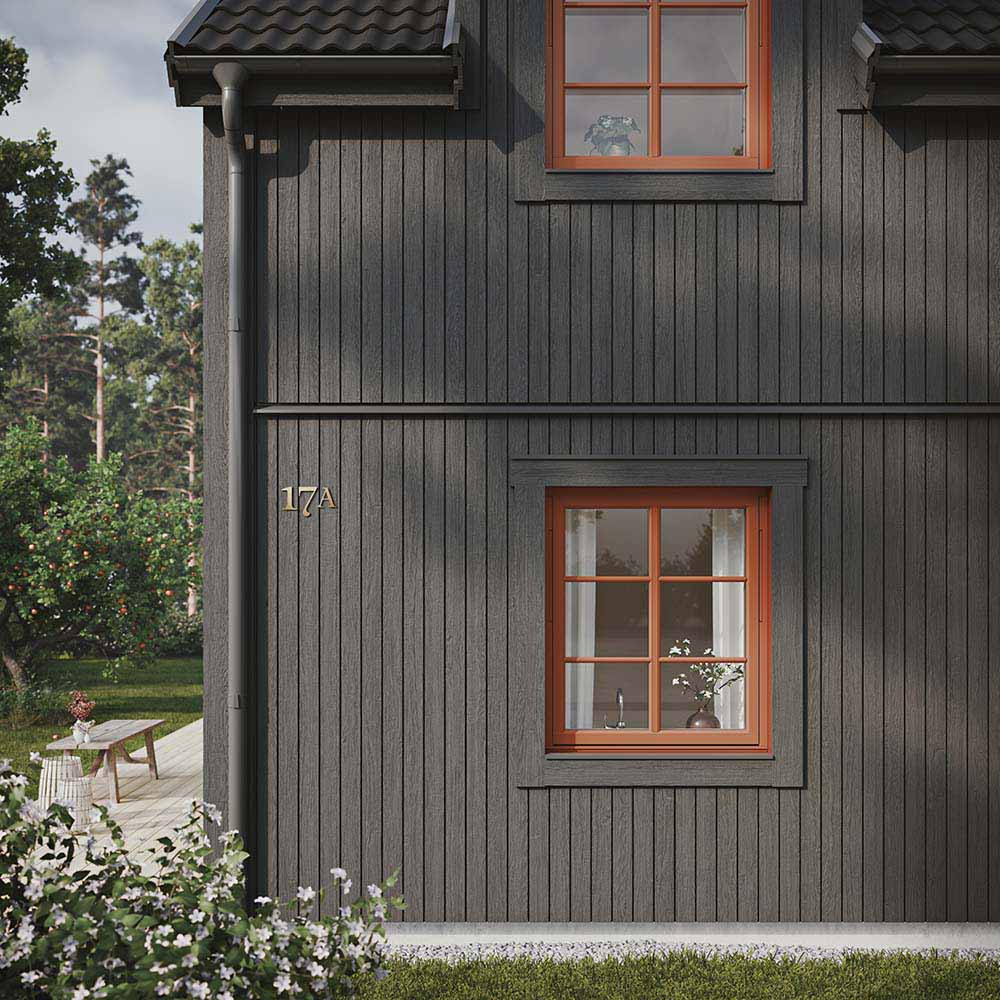 House Number Century - Brass