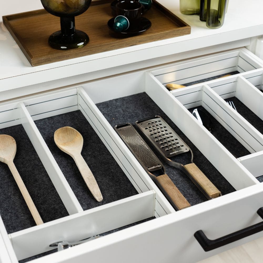 Drawer insert Flex Basic Utensil Box - White