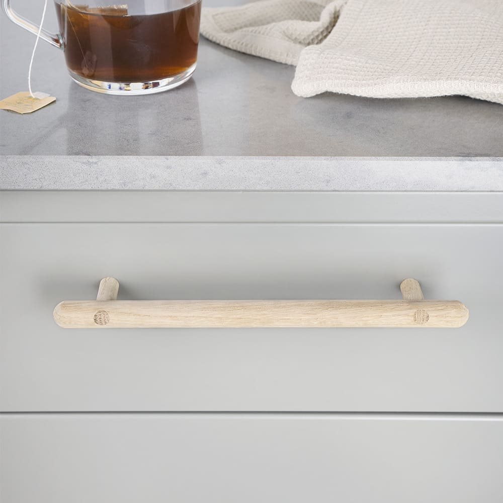 Handle Lunden - 160mm - Untreated Oak