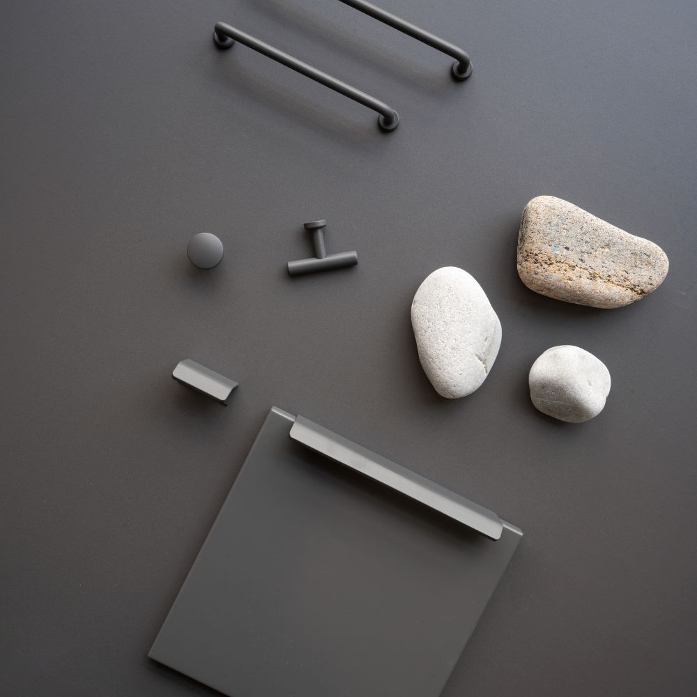 Knob Skye - Graphite Gray