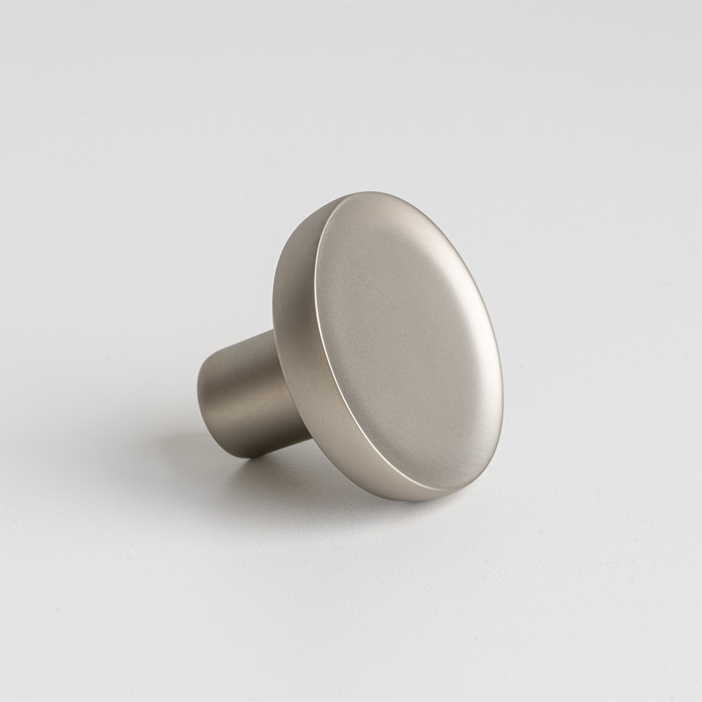 Cabinet Knob Vibe Soft - 38mm - Stainless Steel Look