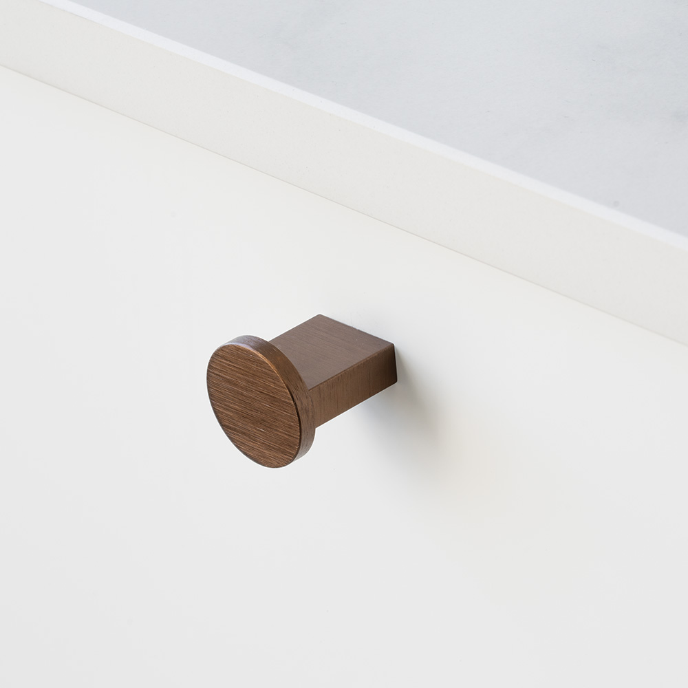 Knob Nexx Ø25mm - Brushed Bronze