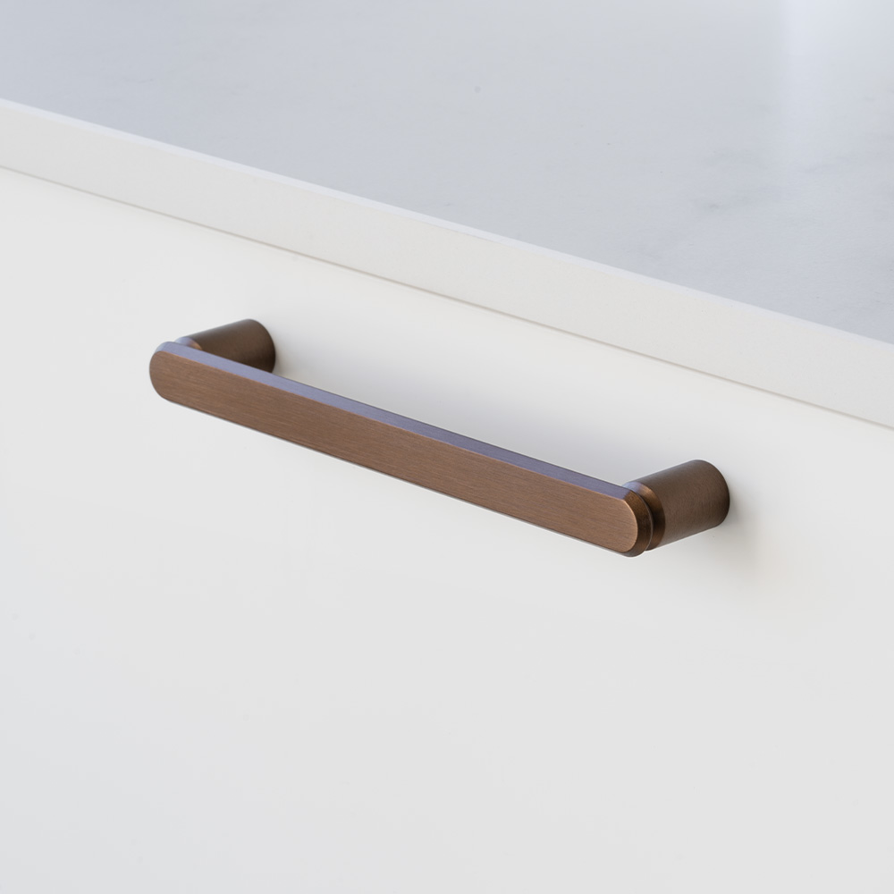 Handle Fase cc160mm - Brushed Bronze