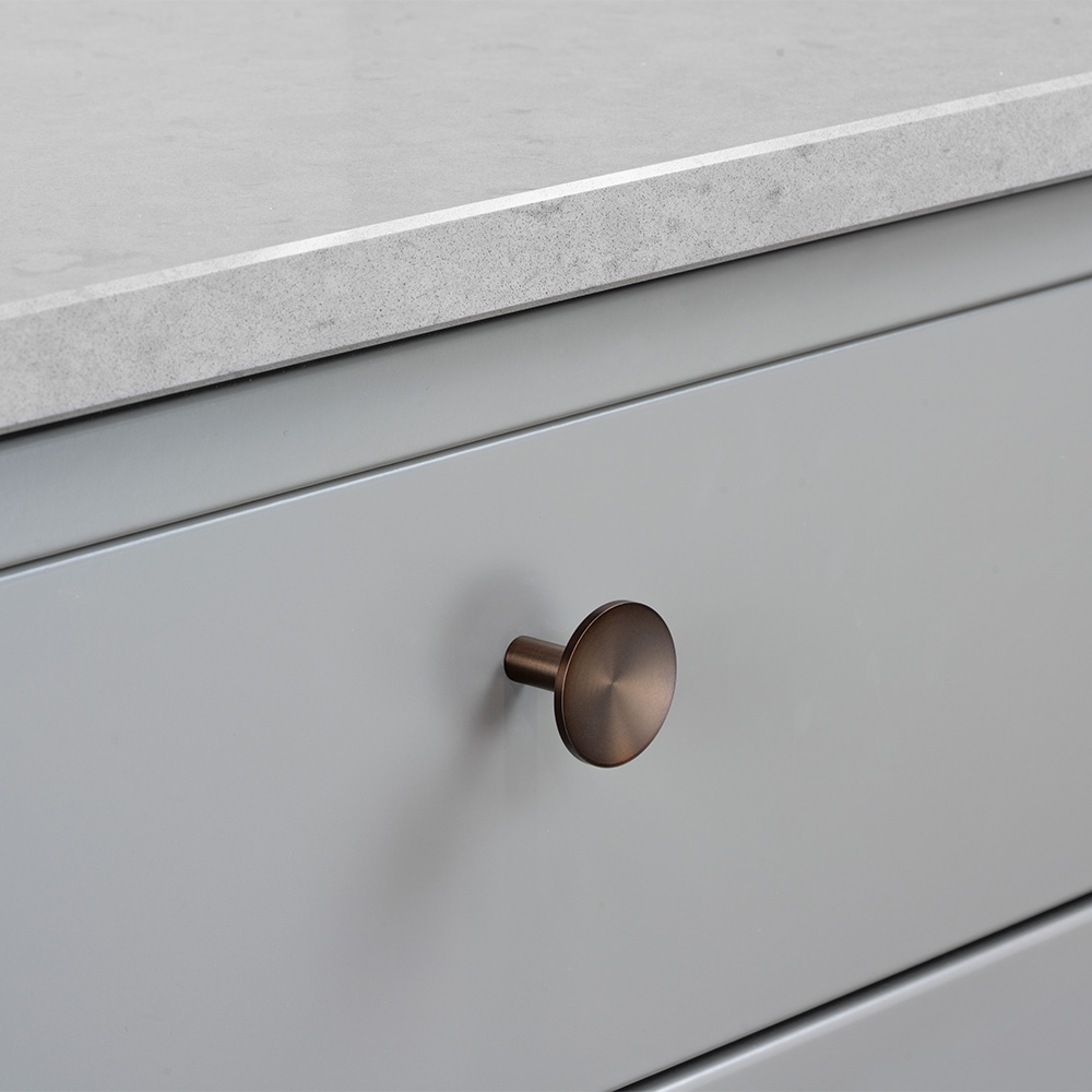 Cabinet Knob Sture - 28mm - Burnished Brass