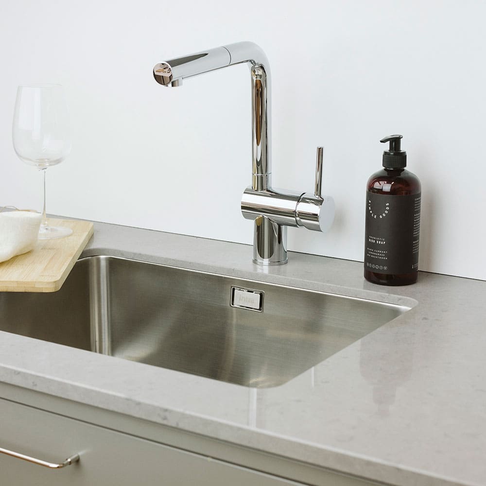 Kitchen Mixer Tap Venedig - Pull-Out Spout - Chrome