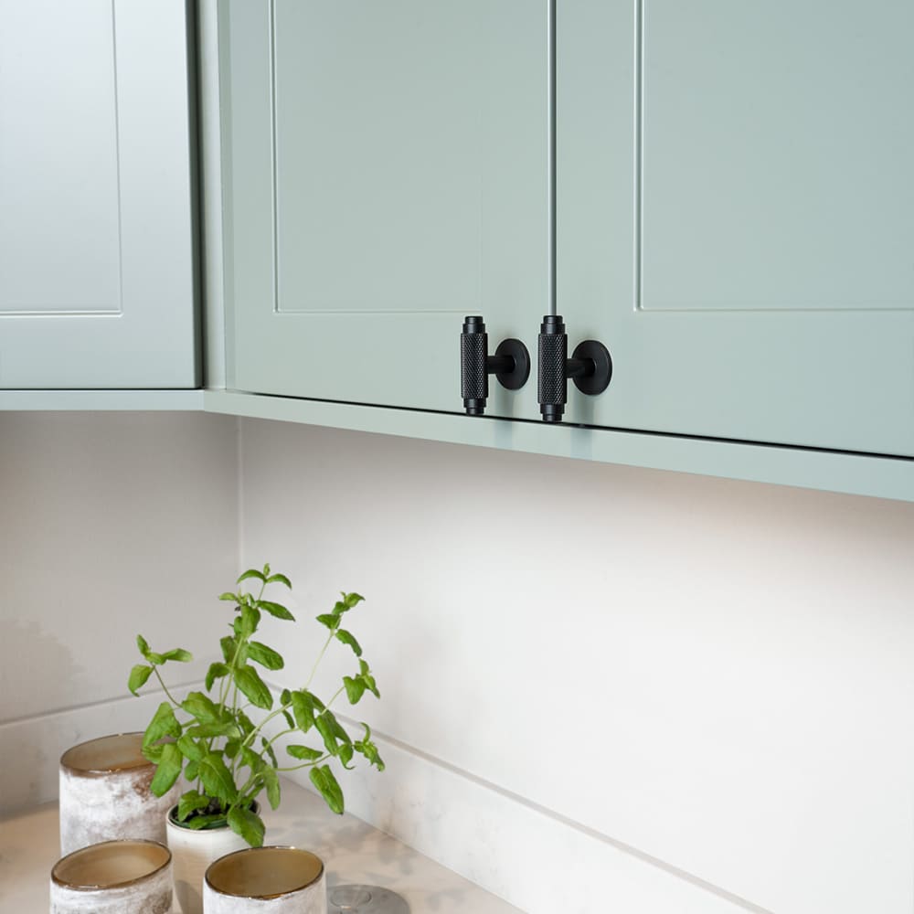 Cabinet Knob T Riff - Matte Black