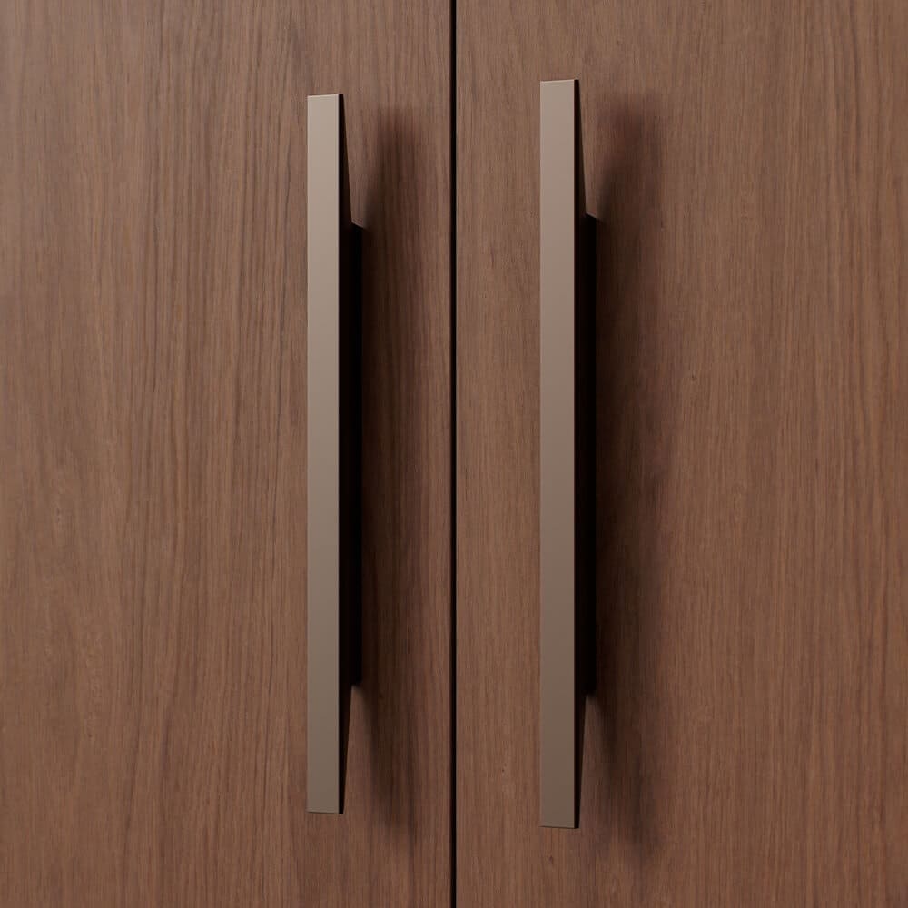 Handle Facet - Matte Bronze
