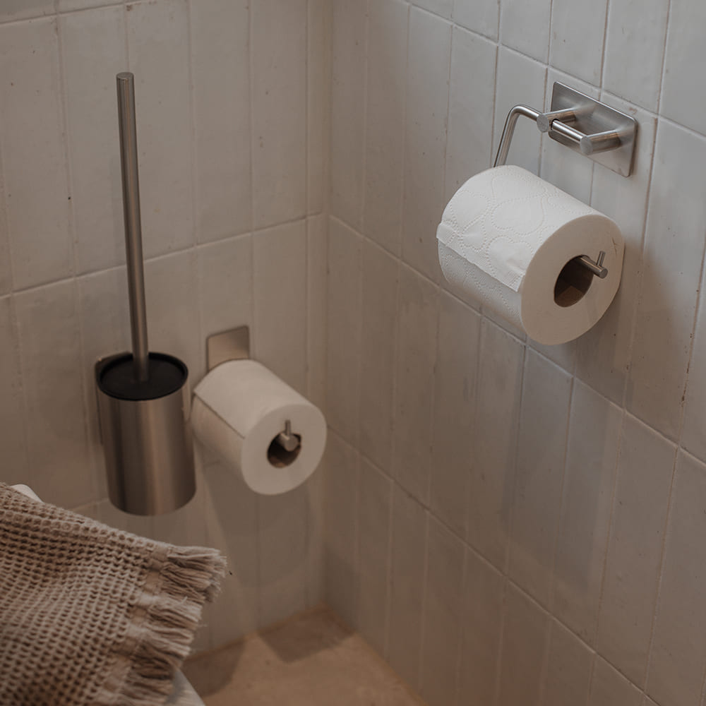 Bathroom Kit Base 210 - Brushed Stainless Steel Finish