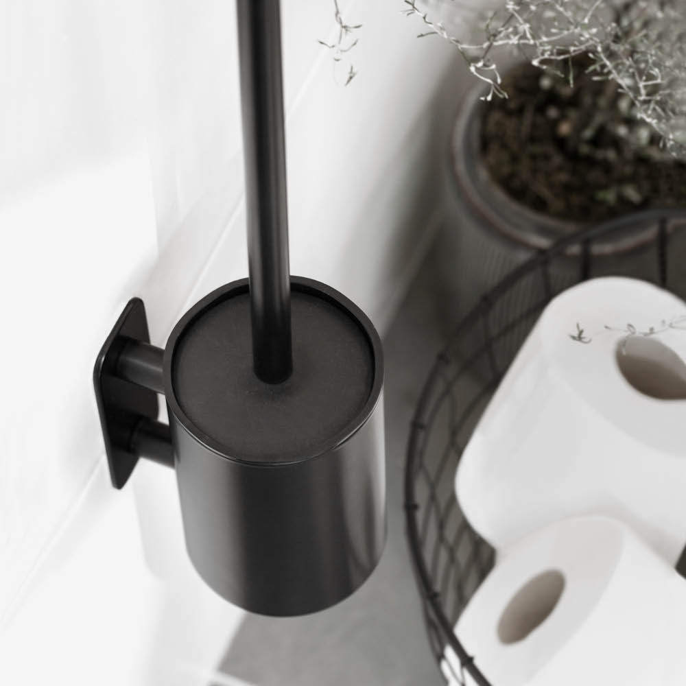 Toilet Brush Solid - Matte Black