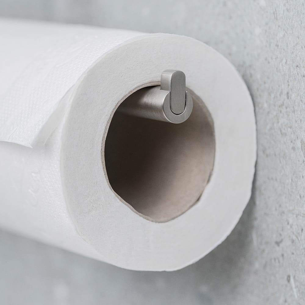Toilet Roll Holder Flow - Brushed Nickel