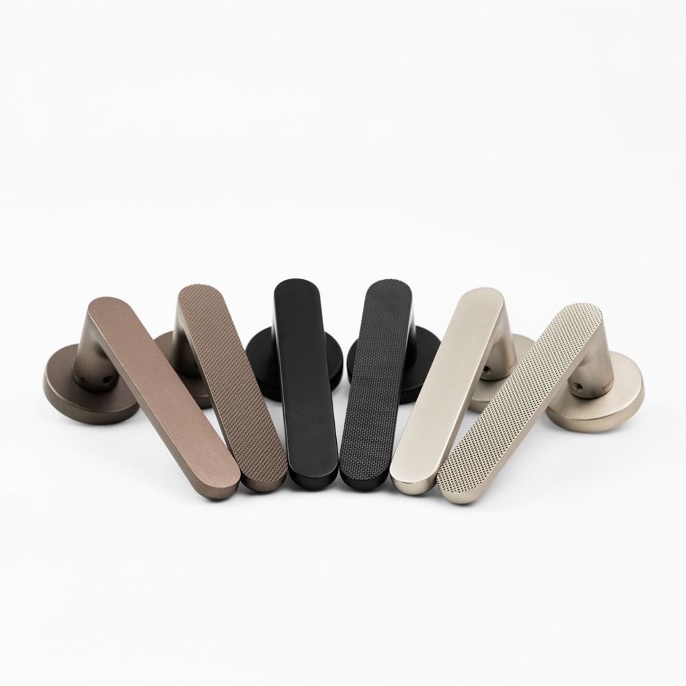 Door Handle Vibe Plain - Stainless Steel Look