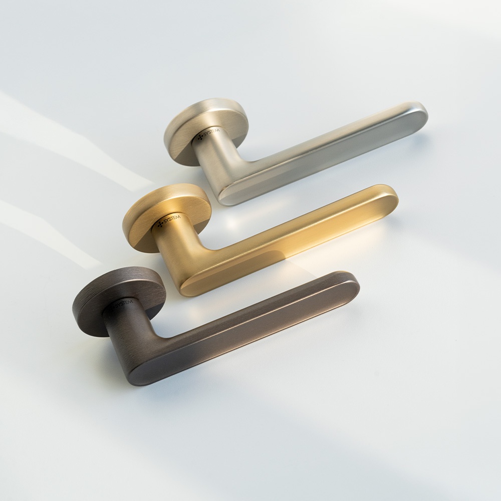 Door Handle Vibe Soft - Stainless Steel Look
