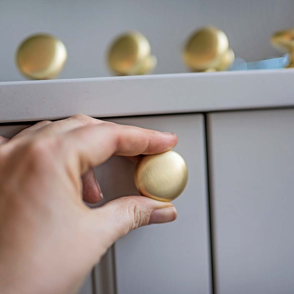 Cabinet Knob Duke - 32mm - Brushed Brass