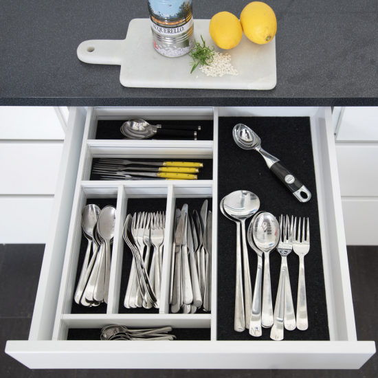 Cutlery drawer Flex Basic - White
