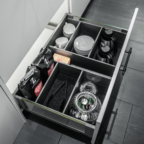 Drawer Mat L-500 - Anthracite Grey