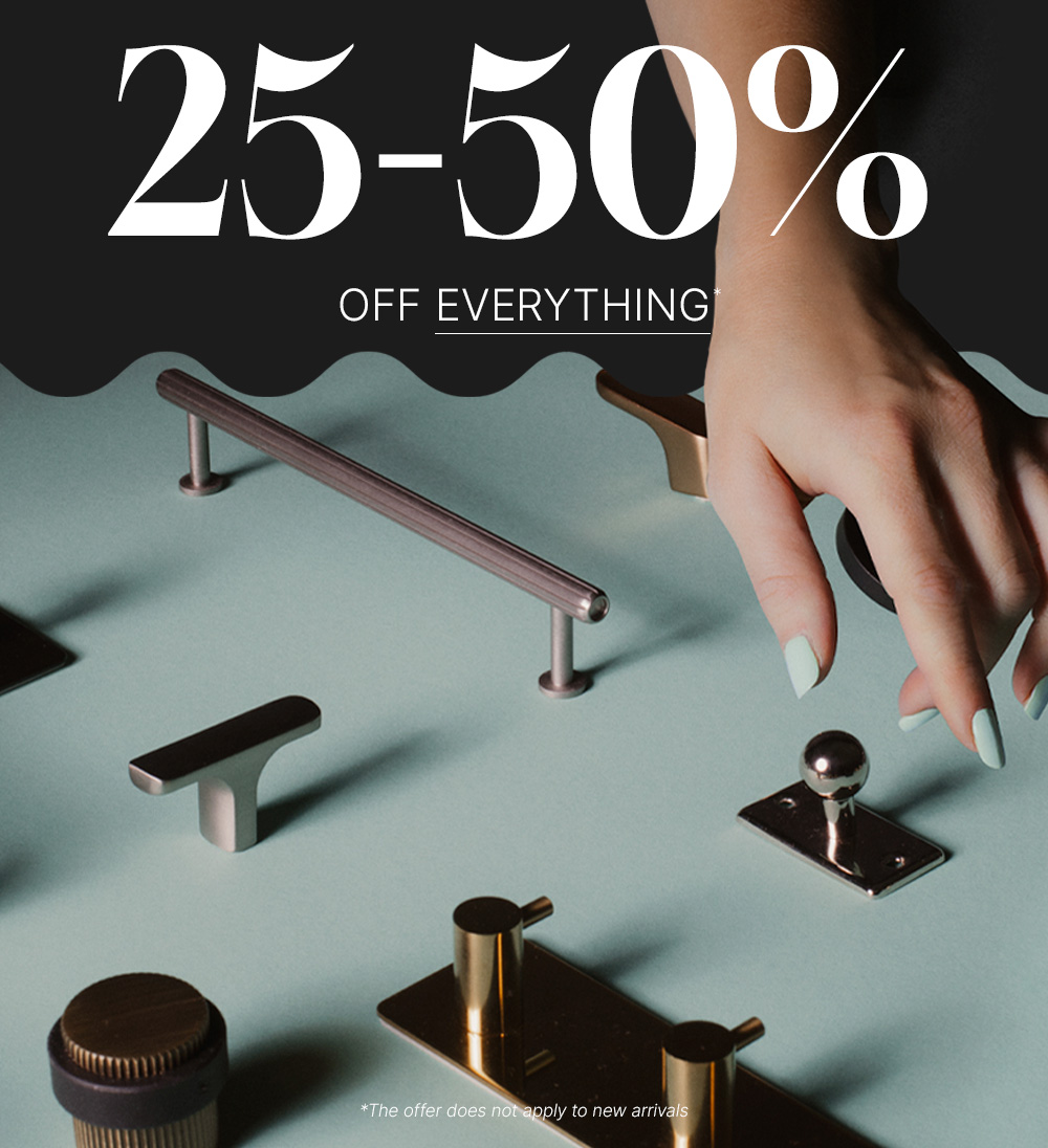 BLACK WEEK - 25-50% off everything